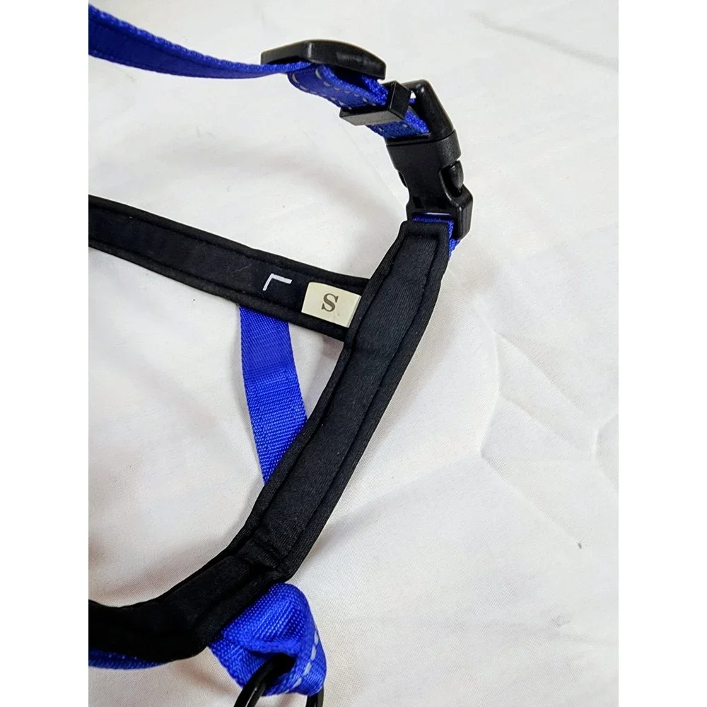 Blue No-Pull Dog Harness Size Small 1